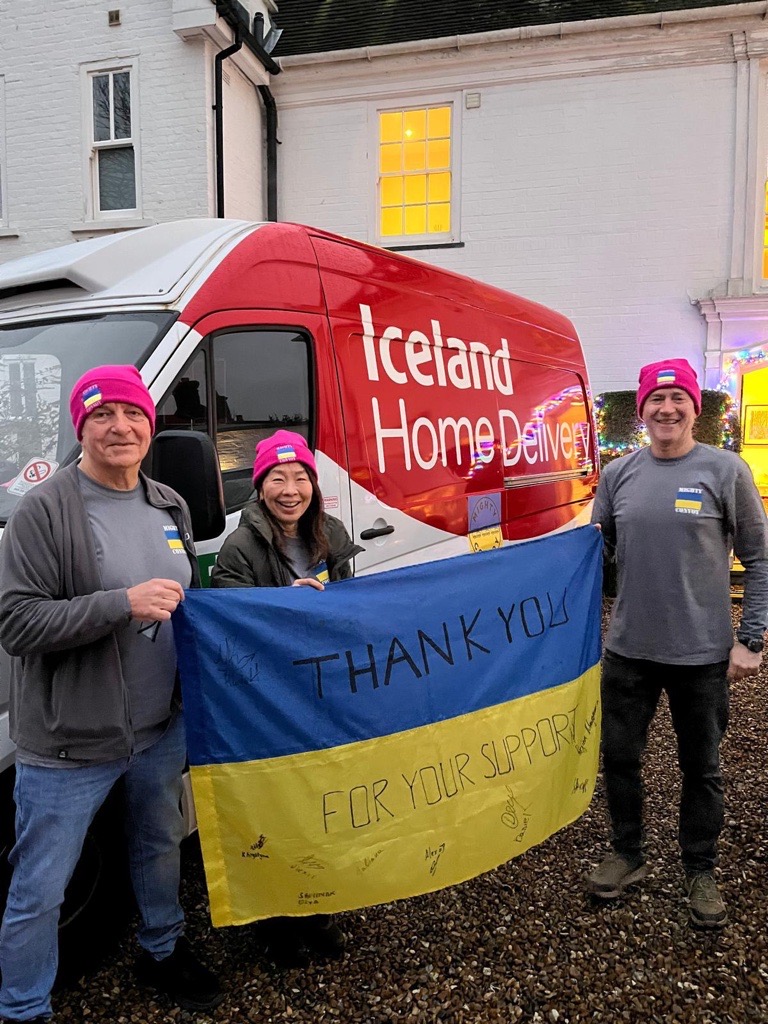 Iceland delivery van