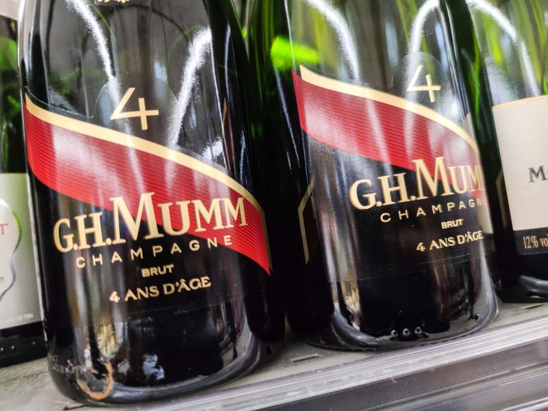 Pernod Ricard is rumoured to be exploring the sale of its popular champagne brand G.H. Mumm, as it looks to refocus on its premium labels in its portfolio.