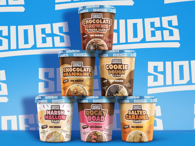 Sides ice cream