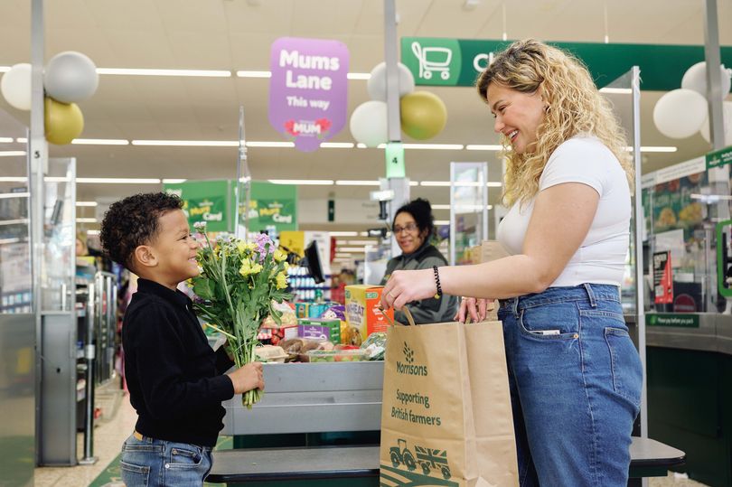 Morrisons is opening 'Mums-only' checkout lanes in all its supermarkets, as it celebrates Mother's Day.