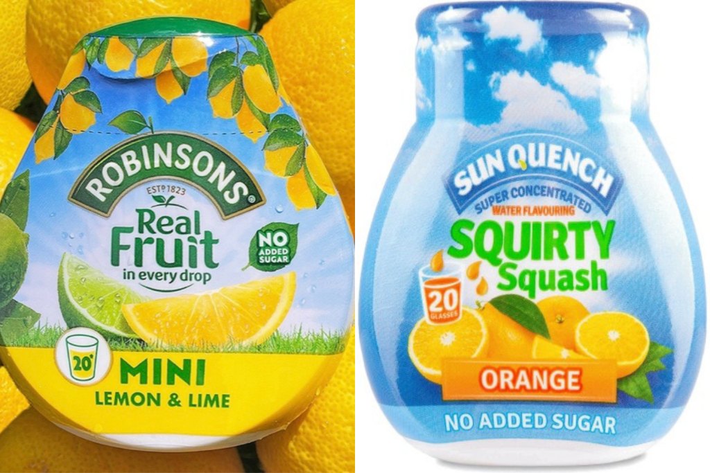 Robinsons is suing Aldi and accusing the discounter of trademark infringement over its mini squash product
