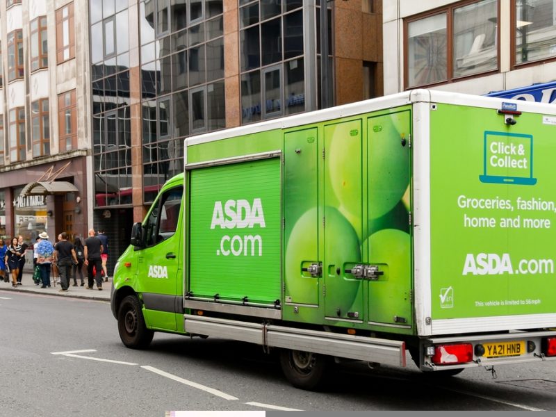Asda delivery van