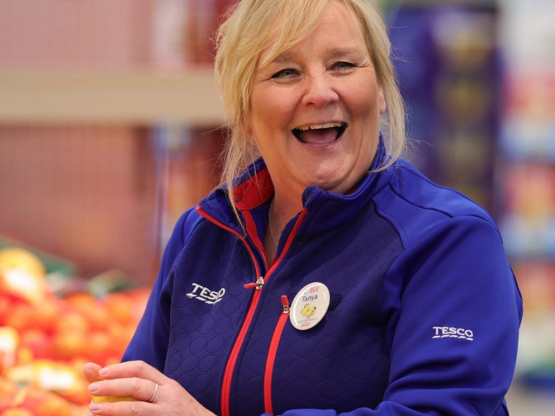 Tesco staff