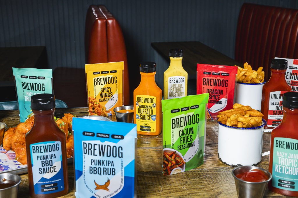 Brewdog is venturing into the sauces and seasoning sector with the launch of its new BrewDog Kitchen.