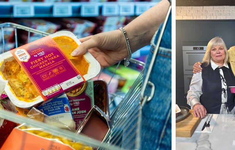 M&S is trialling a new paper fibre alternative ready meal tray, offering suitability to be cooked in both the microwave and the oven.
