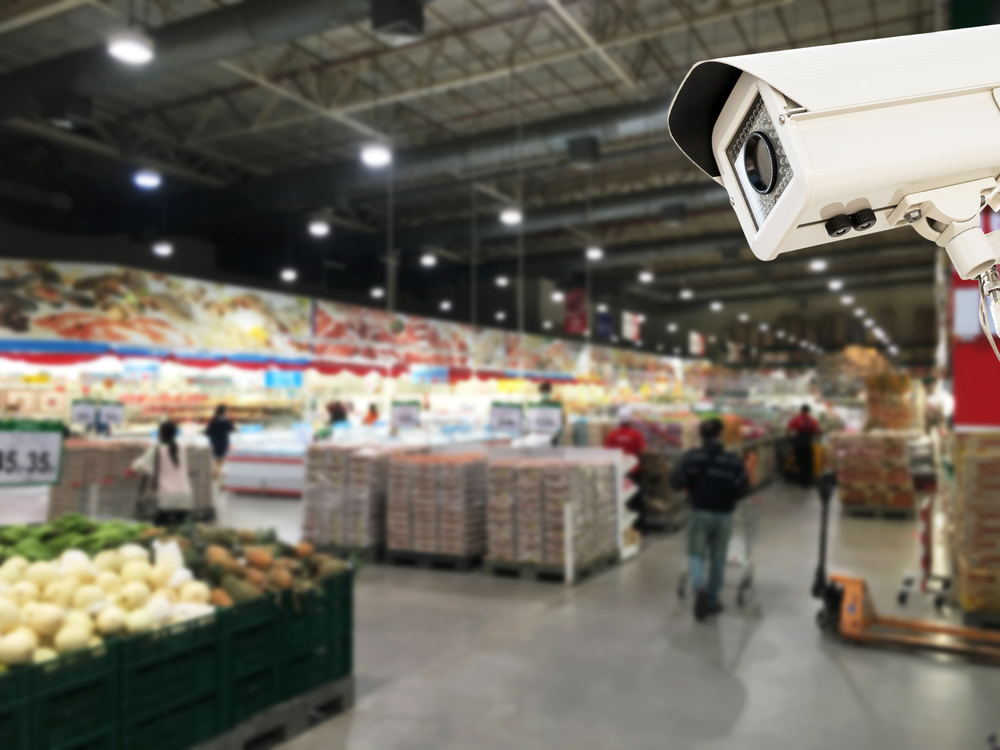 Supermarket CCTV - re facial recognition tech