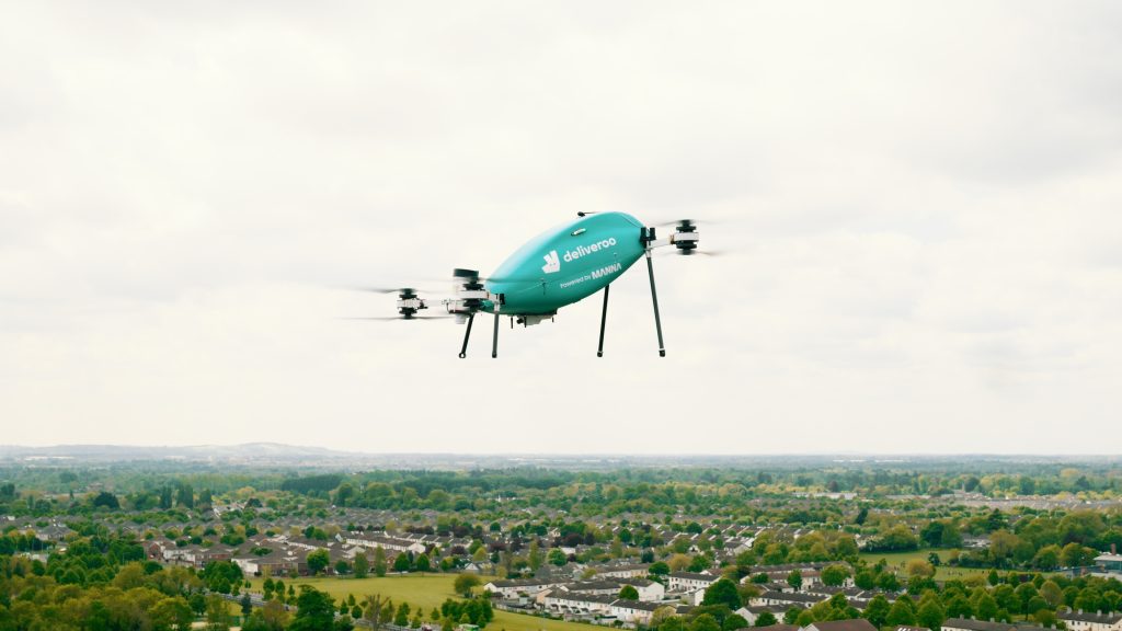 Deliveroo has launched drone deliveries in Dublin to test whether the high-speed, low-emission service can expand its reach in suburban areas and improve delivery times.