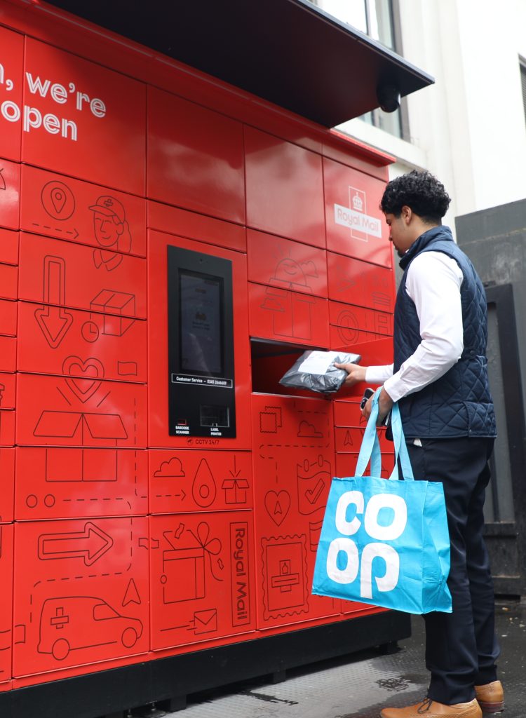 Co-op has become the first convenience retailer to partner with Royal Mail on a new parcel locker rollout, as part of a wider push to offer more community services.