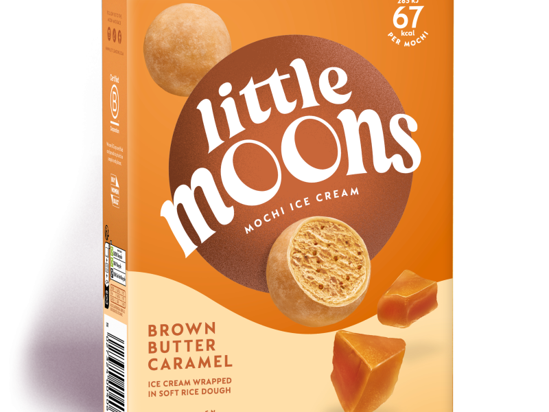 Little Moons is expanding its frozen and chilled snacking range with the launch of a new Brown Butter Caramel flavour, set to land in Sainsbury’s stores.