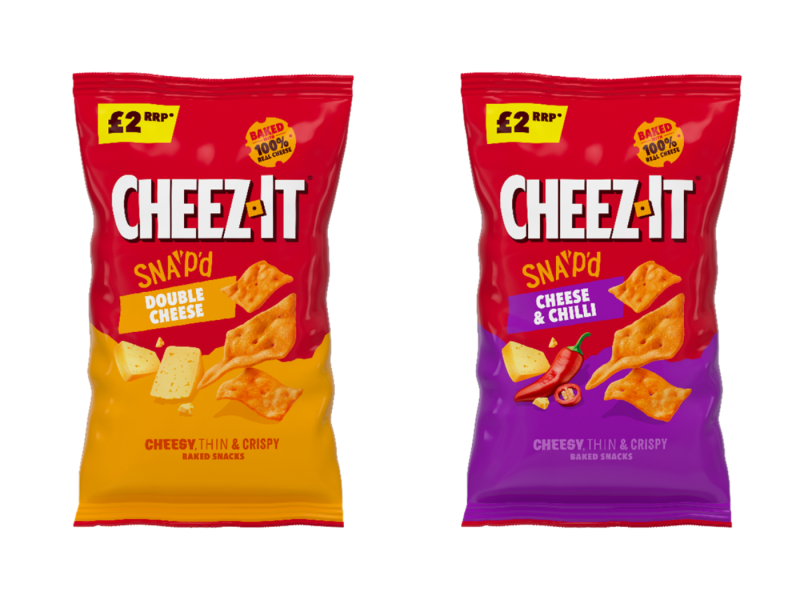 Cheez-It Snap’d has revealed it has chalked up £24m in sales in its first year on the UK market, marking one of the fastest branch launches in the savoury snack sector.