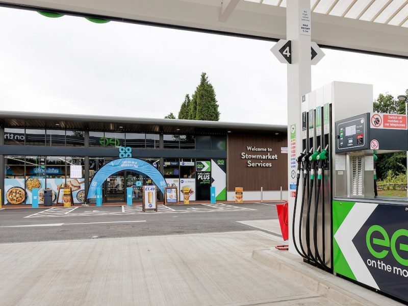 EG On the Move has officially launched a new roadside forecourt and convenience site in Stowmarket, in partnership with Co-op, combining fuel, food and EV services under one roof. Co-op has partnered with EG On the Move to launch a new roadside forecourt and convenience site in Stowmarket, combining fuel, food and EV services under one roof.