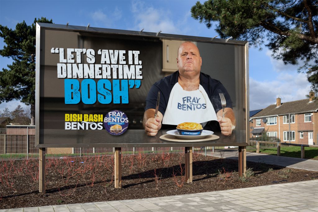 Fray Bentos has teamed up with social media star Big John Fisher, known as 'The Boshfather', to launch a new nationwide campaign.