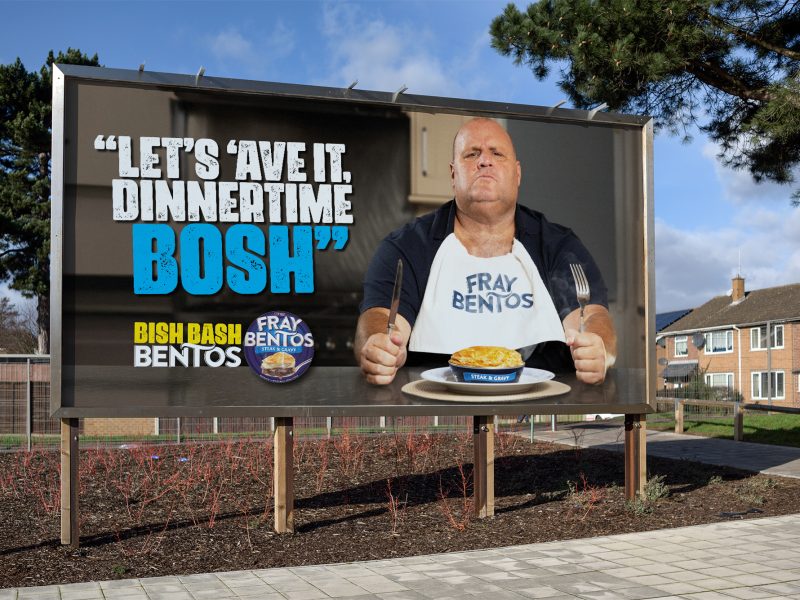 Fray Bentos has teamed up with social media star Big John Fisher, known as 'The Boshfather', to launch a new nationwide campaign.