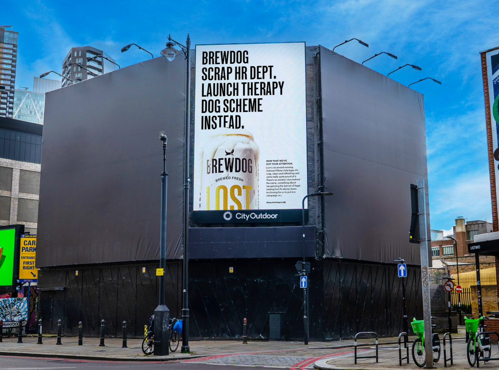 BrewDog has launched a new national marketing campaign that turns the tables on its own tabloid-style controversies.