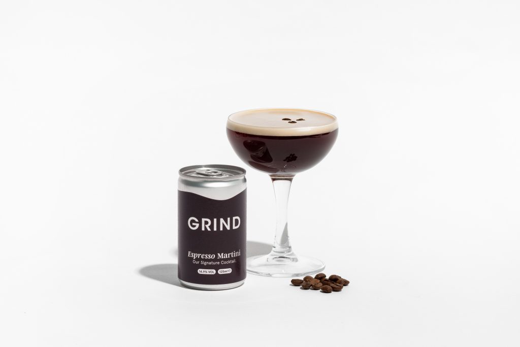 Sustainable coffee brand Grind has made its first move beyond coffee with the launch of its debut cocktail-in-a-can, the Grind Espresso Martini.