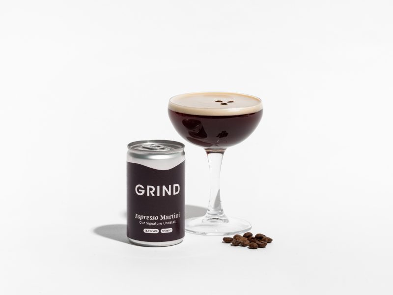 Sustainable coffee brand Grind has made its first move beyond coffee with the launch of its debut cocktail-in-a-can, the Grind Espresso Martini.