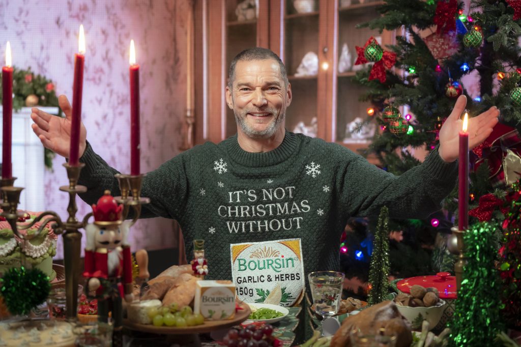 Cheese brand Boursin has launched a new Christmas campaign highlighting the UK's love of "cheese and rom-coms".