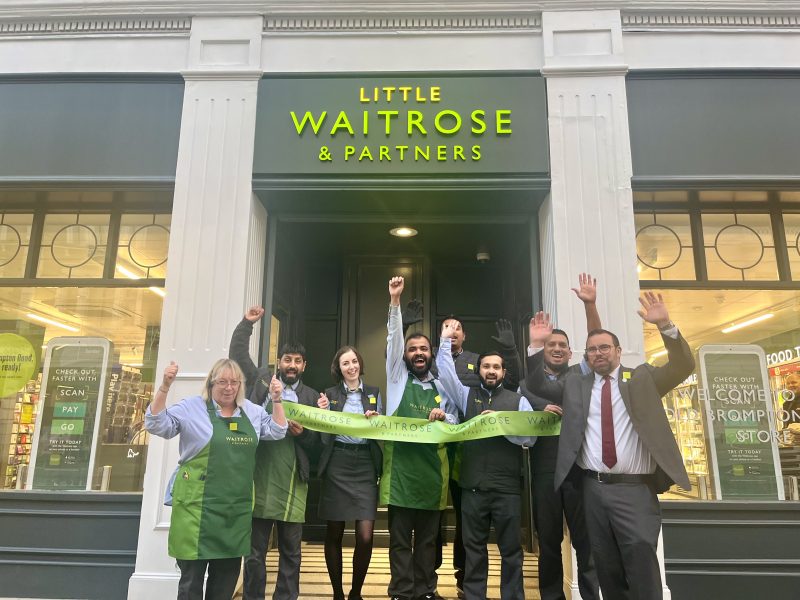 Little Waitrose on Old Brompton Road has reopened after a multi-million-pound refurbishment.