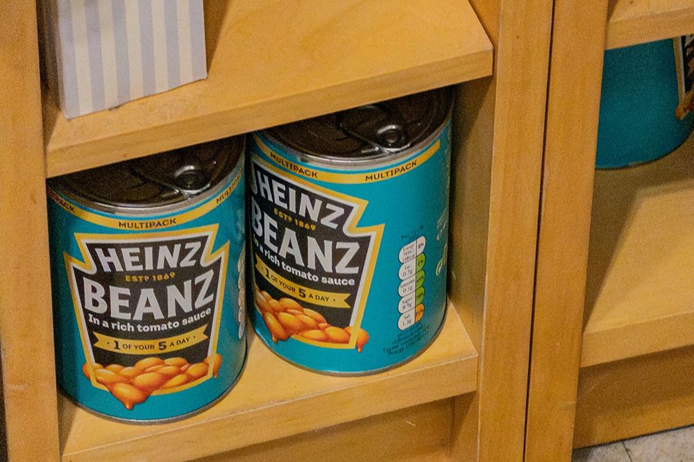 tinned food